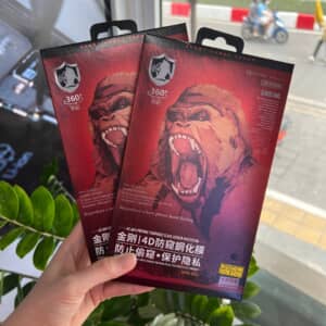 Cường lực Full màn KinhKong 4D chống nhìn trộm chính hãng 11/12/13 Series